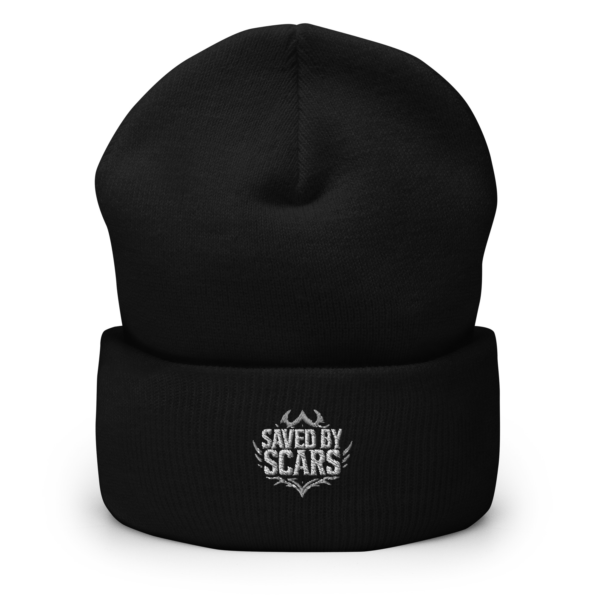 Cuffed Embroidered Beanie