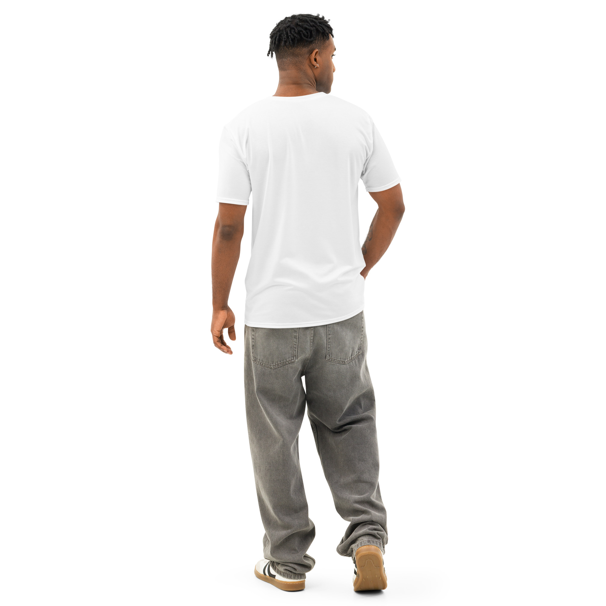 Men’s cotton crew neck t-shirt - Image 2